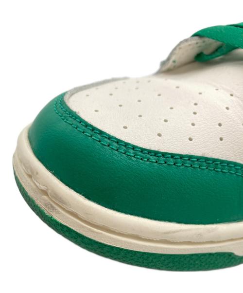 NIKE（ナイキ）NIKE (ナイキ) DUNK LOW RETRO SE ホワイト×グリーン サイズ:US9の古着・服飾アイテム
