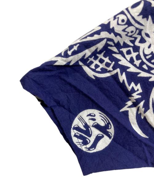 RUDE GALLERY（ルードギャラリー）RUDE GALLERY (ルードギャラリー) ノーカラーシャツ ネイビー サイズ:4の古着・服飾アイテム