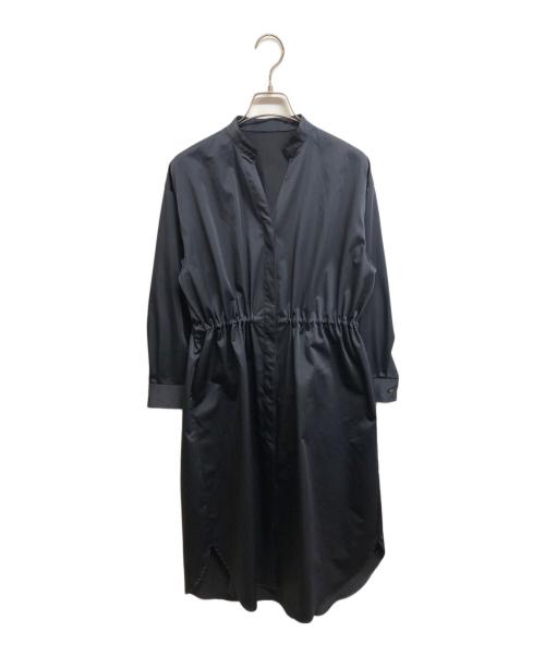 SOEJU（ソージュ）SOEJU (ソージュ) ロングシャツワンピース ネイビー サイズ:Sの古着・服飾アイテム