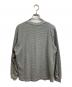 ENNOY (エンノイ) L S BORDER T-SHIRTS グレー サイズ:S：10000円