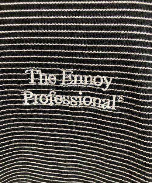 ENNOY（エンノイ）ENNOY (エンノイ) L S BORDER T-SHIRTS ブラック サイズ:Sの古着・服飾アイテム