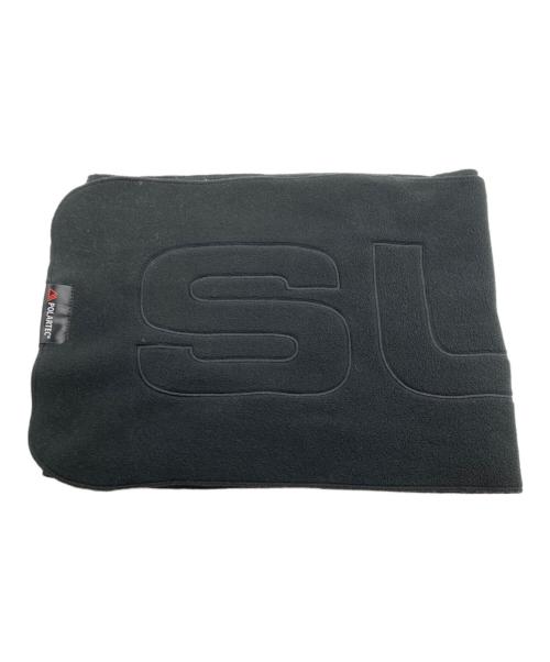 SUPREME（シュプリーム）Supreme (シュプリーム) 17FW Polartec Logo Scarf ブラックの古着・服飾アイテム