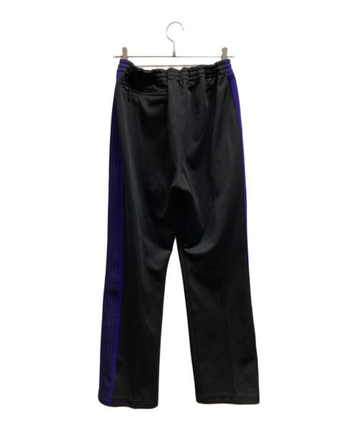 Needles（ニードルズ）Needles (ニードルズ) Narrow Track Pants ブラック×パープル サイズ:Lの古着・服飾アイテム