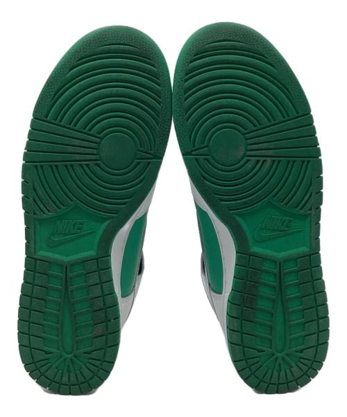 NIKE（ナイキ）NIKE (ナイキ) DUNK HI RETRO BTTYS ホワイト×グリーン サイズ:28.5の古着・服飾アイテム