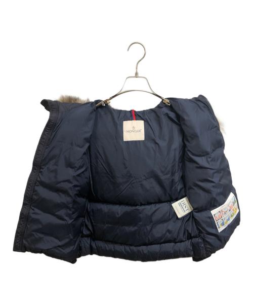 MONCLER（モンクレール）MONCLER (モンクレール) ダウンジャケット ネイビー サイズ:10Aの古着・服飾アイテム