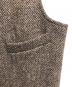 中古・古着 NIGEL CABOURN (ナイジェルケーボン) Harris Tweed (ハリスツイード) MALLORY VEST ブラウン サイズ:46：12000円