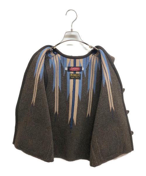 CENTINELA（センチネラ）CENTINELA (センチネラ) MUSHMANS (マッシュマンズ) CHIMAYO VEST ブラウン サイズ:36の古着・服飾アイテム
