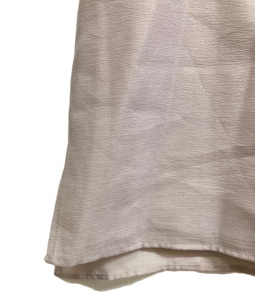 Apuweiser-riche（アプワイザーリッシェ）Apuweiser-riche (アプワイザーリッシェ) ランダムフリルスリーブブラウス ピンク サイズ:2 未使用品の古着・服飾アイテム