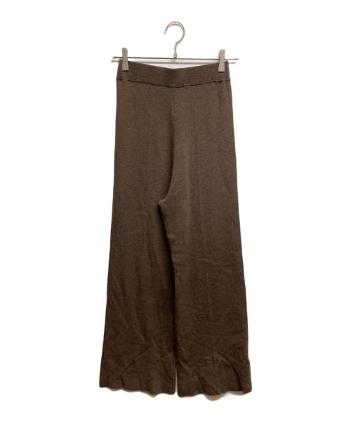 Plage（プラージュ）Plage (プラージュ) CASH TOUCH flare パンツ ブラウン サイズ:36の古着・服飾アイテム