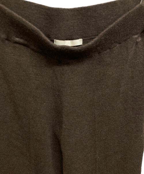 Plage（プラージュ）Plage (プラージュ) CASH TOUCH flare パンツ ブラウン サイズ:36の古着・服飾アイテム