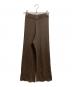 Plage（プラージュ）の古着「CASH TOUCH flare パンツ」｜ブラウン