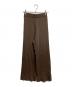 Plage (プラージュ) CASH TOUCH flare パンツ ブラウン サイズ:36：6000円