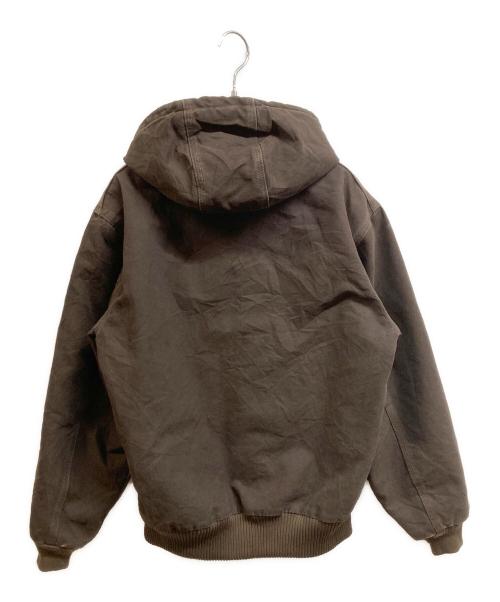 CarHartt（カーハート）CarHartt (カーハート) DUCK ACTIVE HOOD JACKET ブラウン サイズ:Sの古着・服飾アイテム