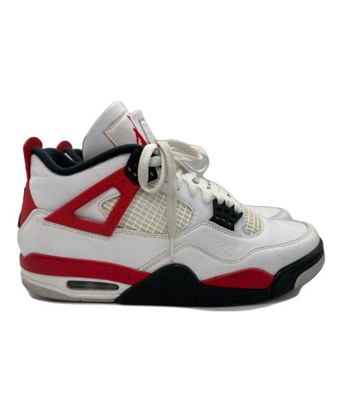 NIKE（ナイキ）NIKE (ナイキ) AIR JORDAN 4 RETRO SE WHITE/FIRE RED-BLACK サイズ:26.5の古着・服飾アイテム