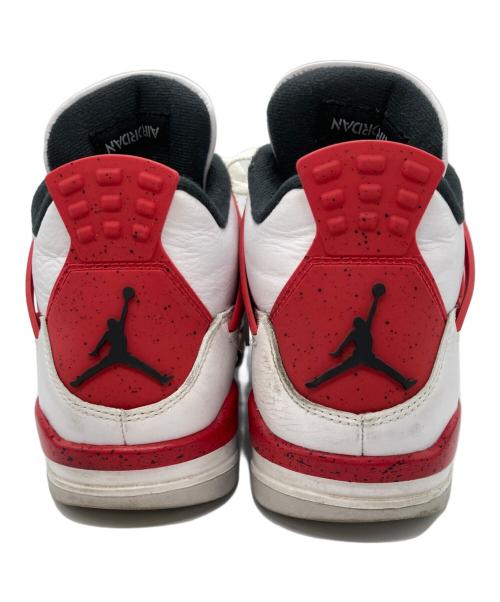 NIKE（ナイキ）NIKE (ナイキ) AIR JORDAN 4 RETRO SE WHITE/FIRE RED-BLACK サイズ:26.5の古着・服飾アイテム