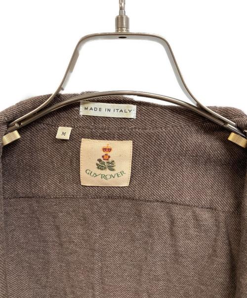 GUY ROVER（ギローバー）GUY ROVER (ギローバー) 斜文コットンツイル ブラウン サイズ:Mの古着・服飾アイテム