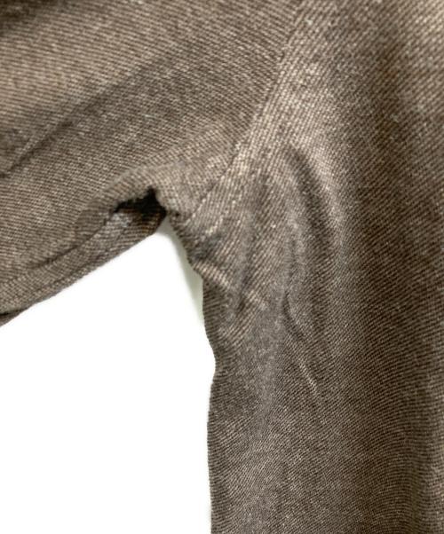 GUY ROVER（ギローバー）GUY ROVER (ギローバー) 斜文コットンツイル ブラウン サイズ:Mの古着・服飾アイテム