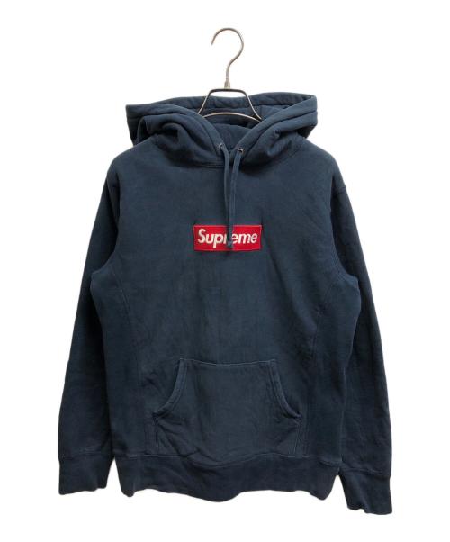 SUPREME（シュプリーム）Supreme (シュプリーム) ボックスロゴパーカー ネイビー サイズ:SMALLの古着・服飾アイテム