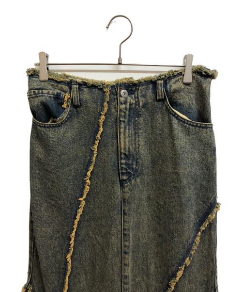 MAISON SPECIAL（メゾンスペシャル）MAISON SPECIAL (メゾンスペシャル) Cellulose Denim Maxi Skirt インディゴ サイズ:38の古着・服飾アイテム