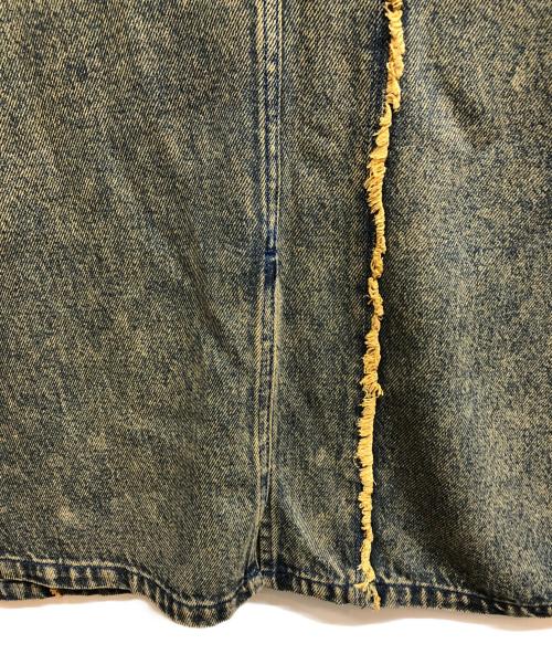 MAISON SPECIAL（メゾンスペシャル）MAISON SPECIAL (メゾンスペシャル) Cellulose Denim Maxi Skirt インディゴ サイズ:38の古着・服飾アイテム