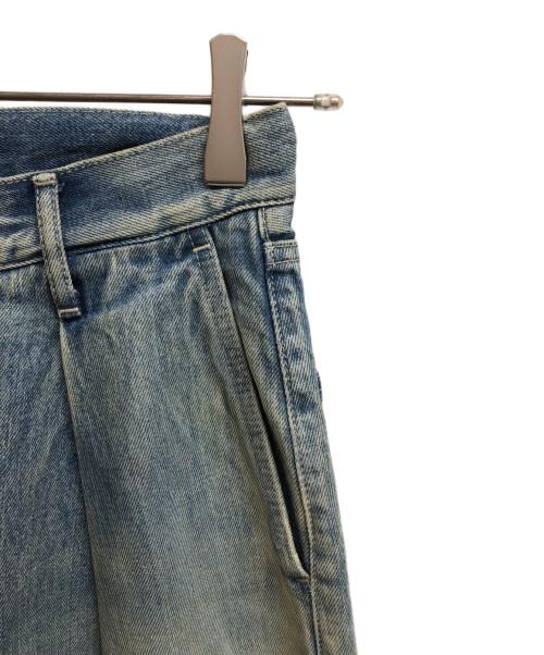Graphpaper（グラフペーパー）Graphpaper (グラフペーパー) Selvage Denim Two Tuck Wide Pants インディゴ サイズ:00の古着・服飾アイテム
