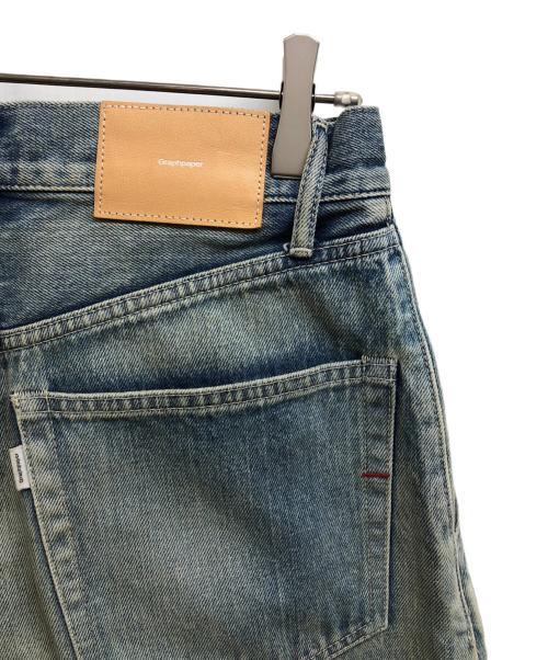 Graphpaper（グラフペーパー）Graphpaper (グラフペーパー) Selvage Denim Two Tuck Wide Pants インディゴ サイズ:00の古着・服飾アイテム