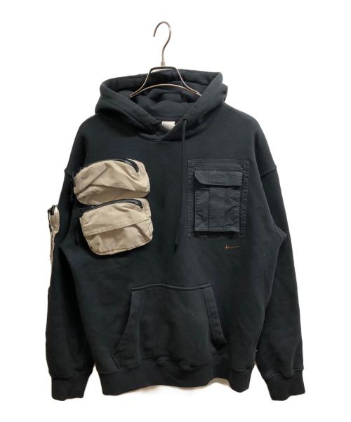 NIKE（ナイキ）NIKE (ナイキ) TRAVIS SCOTT (トラヴィス・スコット) ユーティリティーフーディ ブラック サイズ:Mの古着・服飾アイテム