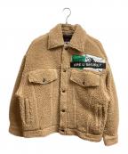 DIESELディーゼル）の古着「ボアジャケット」｜ベージュ