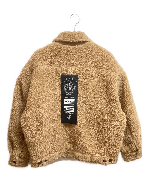 DIESEL（ディーゼル）DIESEL (ディーゼル) ボアジャケット ベージュ サイズ:Mの古着・服飾アイテム