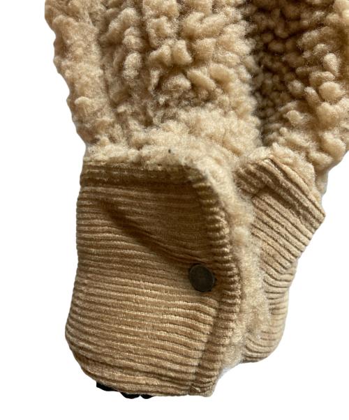 DIESEL（ディーゼル）DIESEL (ディーゼル) ボアジャケット ベージュ サイズ:Mの古着・服飾アイテム