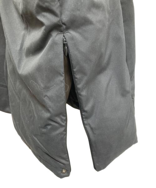 miffew（ミフュー）miffew (ミフュー) マイクロファイバーノーカラーオーバーダウンジャケット ブラック サイズ:2の古着・服飾アイテム