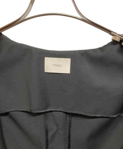 LE PHIL（ル フィル）LE PHIL (ル フィル) サマーウールジレ ブラック サイズ:FREEの古着・服飾アイテム