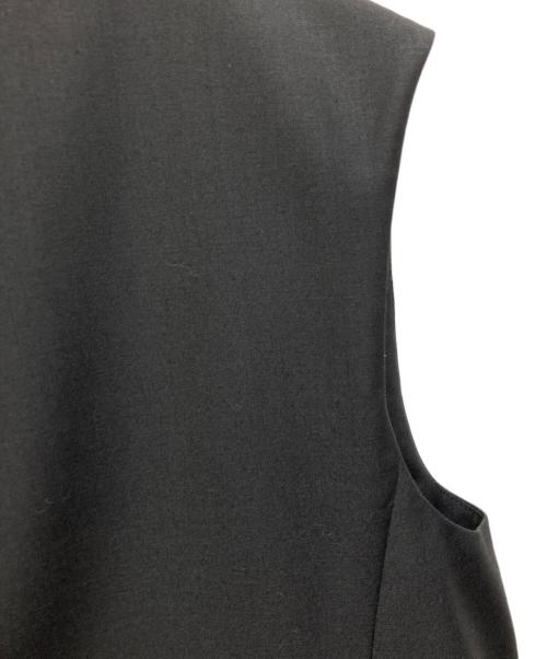 LE PHIL（ル フィル）LE PHIL (ル フィル) サマーウールジレ ブラック サイズ:FREEの古着・服飾アイテム