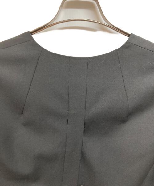 LE PHIL（ル フィル）LE PHIL (ル フィル) サマーウールジレ ブラック サイズ:FREEの古着・服飾アイテム