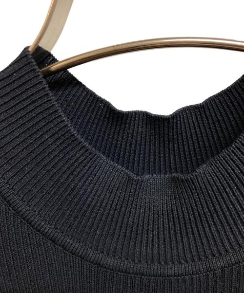 anuans（アニュアンス）anuans (アニュアンス) セミマーメイドニットワンピース ネイビー サイズ:Sの古着・服飾アイテム