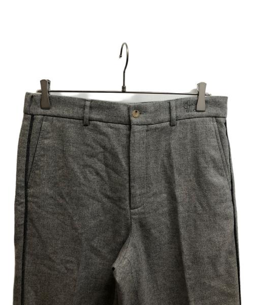GUCCI（グッチ）GUCCI (グッチ) Light Cashmere Tailored Pant グレー サイズ:48の古着・服飾アイテム