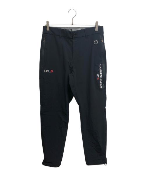lucien pellat-finet LPFG（ルシアン ペラフィネ）lucien pellat-finet LPFG (ルシアン ペラフィネ) ストレッチジョガーパンツ ブラック サイズ:Mの古着・服飾アイテム