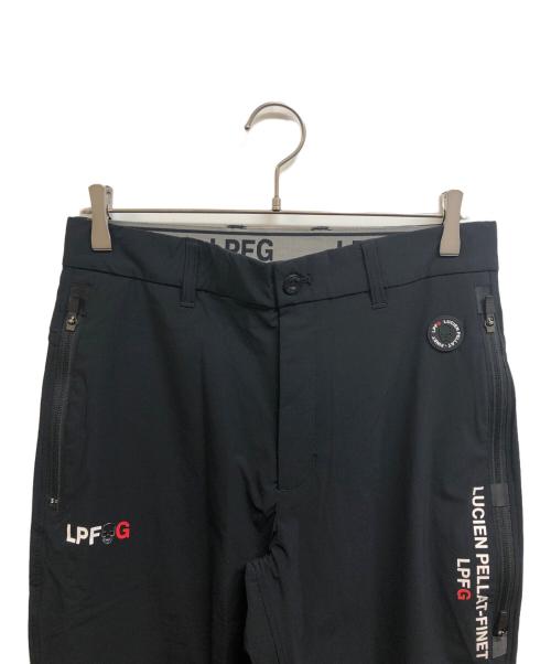 lucien pellat-finet LPFG（ルシアン ペラフィネ）lucien pellat-finet LPFG (ルシアン ペラフィネ) ストレッチジョガーパンツ ブラック サイズ:Mの古着・服飾アイテム