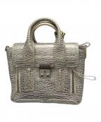 3.1 phillip limスリーワンフィリップリム）の古着「Pashli Mini Leather Bag」｜グレー