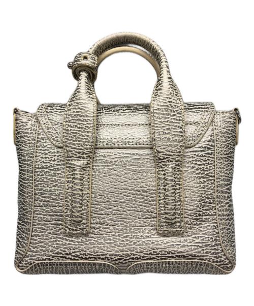 3.1 phillip lim（スリーワンフィリップリム）3.1 phillip lim (スリーワンフィリップリム) Pashli Mini Leather Bag グレーの古着・服飾アイテム