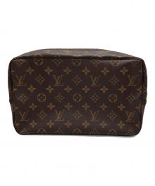 LOUIS VUITTON（ルイ ヴィトン）の古着「コスメポーチ/トゥルース・トワレット」｜ブラウン