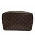 LOUIS VUITTON（ルイ ヴィトン）の古着「コスメポーチ/トゥルース・トワレット」｜ブラウン