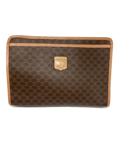 CELINE（セリーヌ）CELINE (セリーヌ) クラッチバッグ ブラウンの古着・服飾アイテム