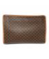 CELINE (セリーヌ) クラッチバッグ ブラウン：8000円
