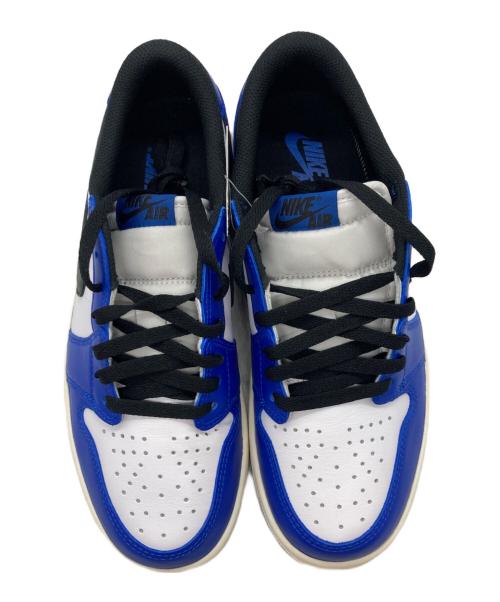 NIKE（ナイキ）NIKE (ナイキ) AIR JORDAN 1 RETRO LOW OG ブルー×ホワイト サイズ:26.5 未使用品の古着・服飾アイテム
