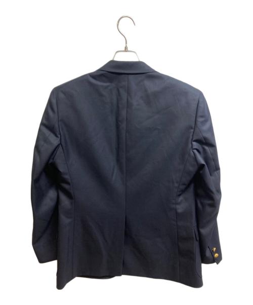 BROOKS BROTHERS（ブルックスブラザーズ）BROOKS BROTHERS (ブルックスブラザーズ) ミラクルクリンプウール段返り３釦ブレザー ネイビー サイズ:40STH　SLIM FIT 未使用品の古着・服飾アイテム