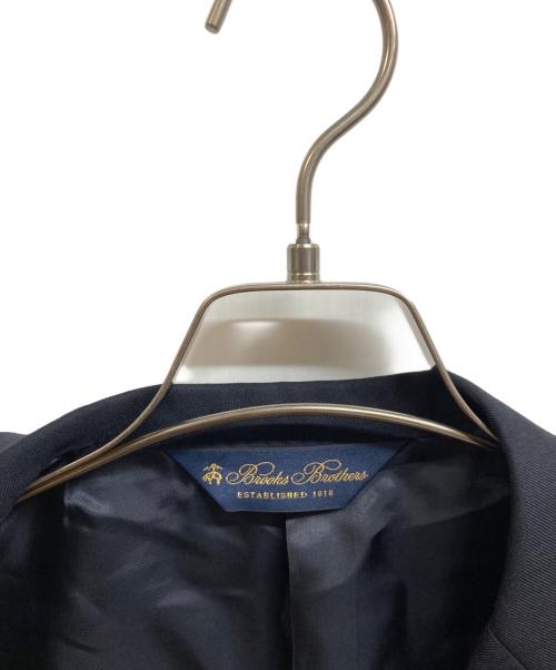 BROOKS BROTHERS（ブルックスブラザーズ）BROOKS BROTHERS (ブルックスブラザーズ) ミラクルクリンプウール段返り３釦ブレザー ネイビー サイズ:40STH　SLIM FIT 未使用品の古着・服飾アイテム