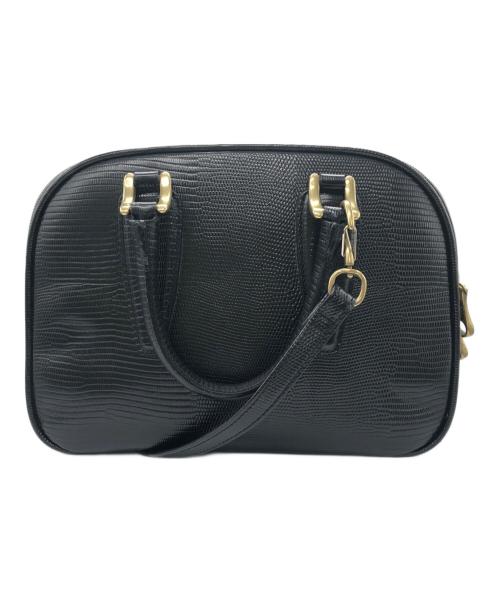 TOFF&LOADSTONE（トフアンドロードストーン）TOFF&LOADSTONE (トフアンドロードストーン) ミニヨン リザード 2WAYショルダーバッグ ブラックの古着・服飾アイテム