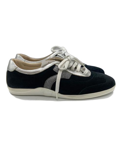 Salvatore Ferragamo（サルヴァトーレ フェラガモ）Salvatore Ferragamo (サルヴァトーレ フェラガモ) ローカットスニーカー ネイビー サイズ:6 1/2の古着・服飾アイテム