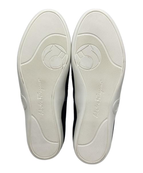 Salvatore Ferragamo（サルヴァトーレ フェラガモ）Salvatore Ferragamo (サルヴァトーレ フェラガモ) ローカットスニーカー ネイビー サイズ:6 1/2の古着・服飾アイテム